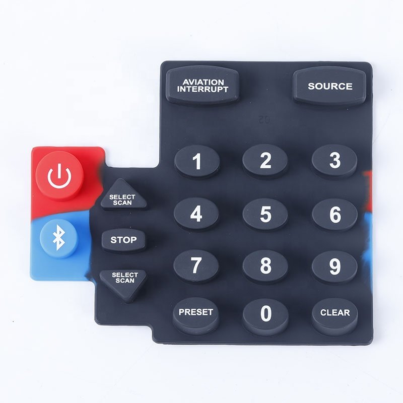 electronic slim keypad mobile phone 2g 3g 3 buttons membrane keypad fechar phone silicone button.