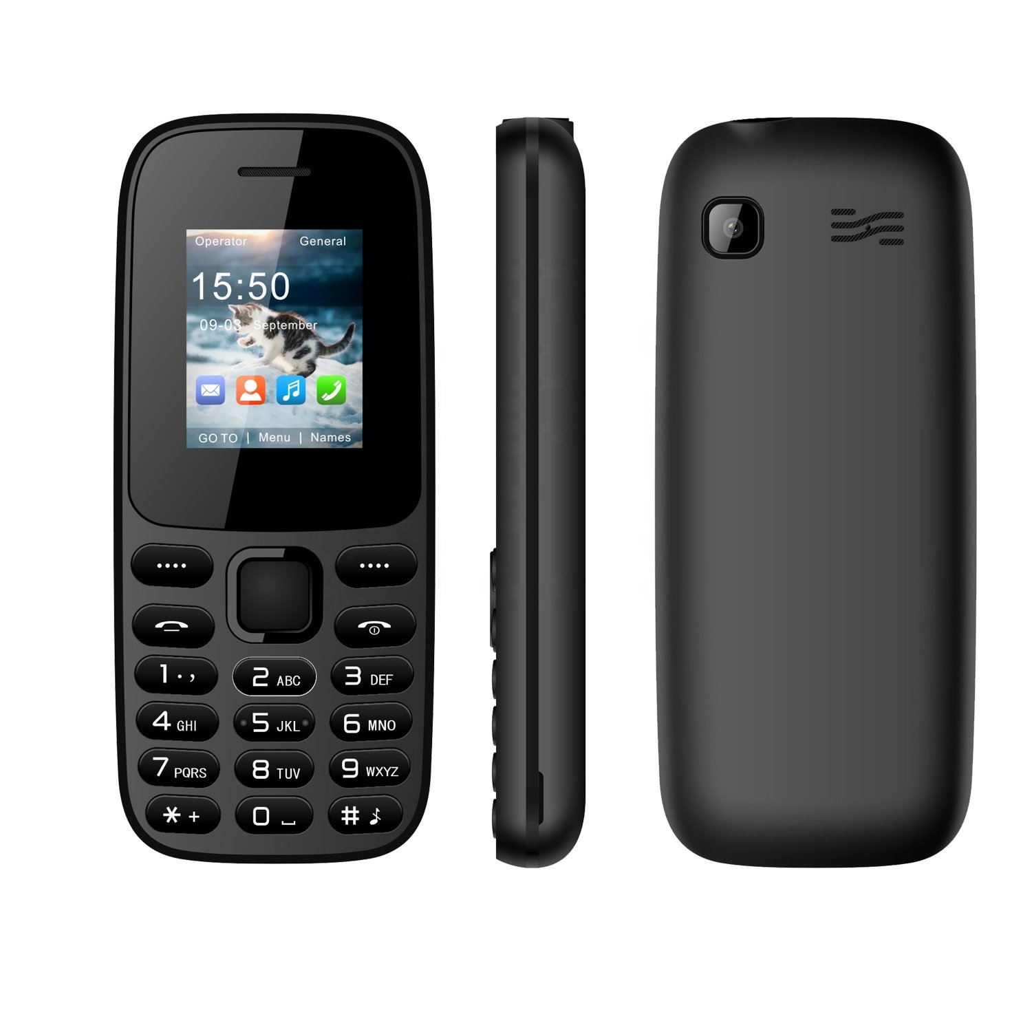 YING TAI 1.77 inch mini size keypad gsm phone with big battery unlocked feature phone with low price