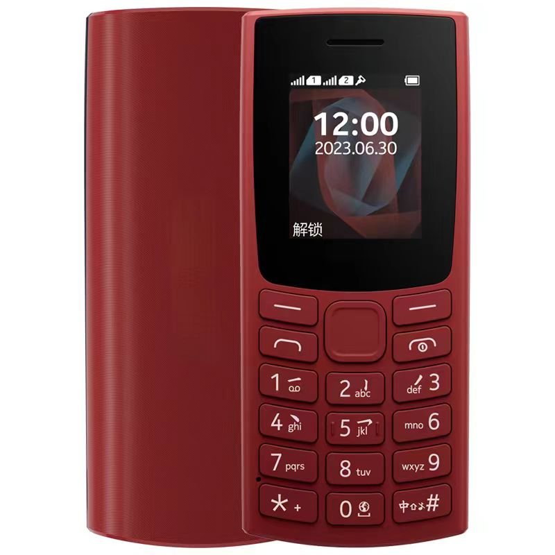Second-hand Mobile Phone For N okia 105 (2023) Gsm Keypad Feature Phone Dual Sim Wireless Fm Radio Elderly Cellphone Big Battery