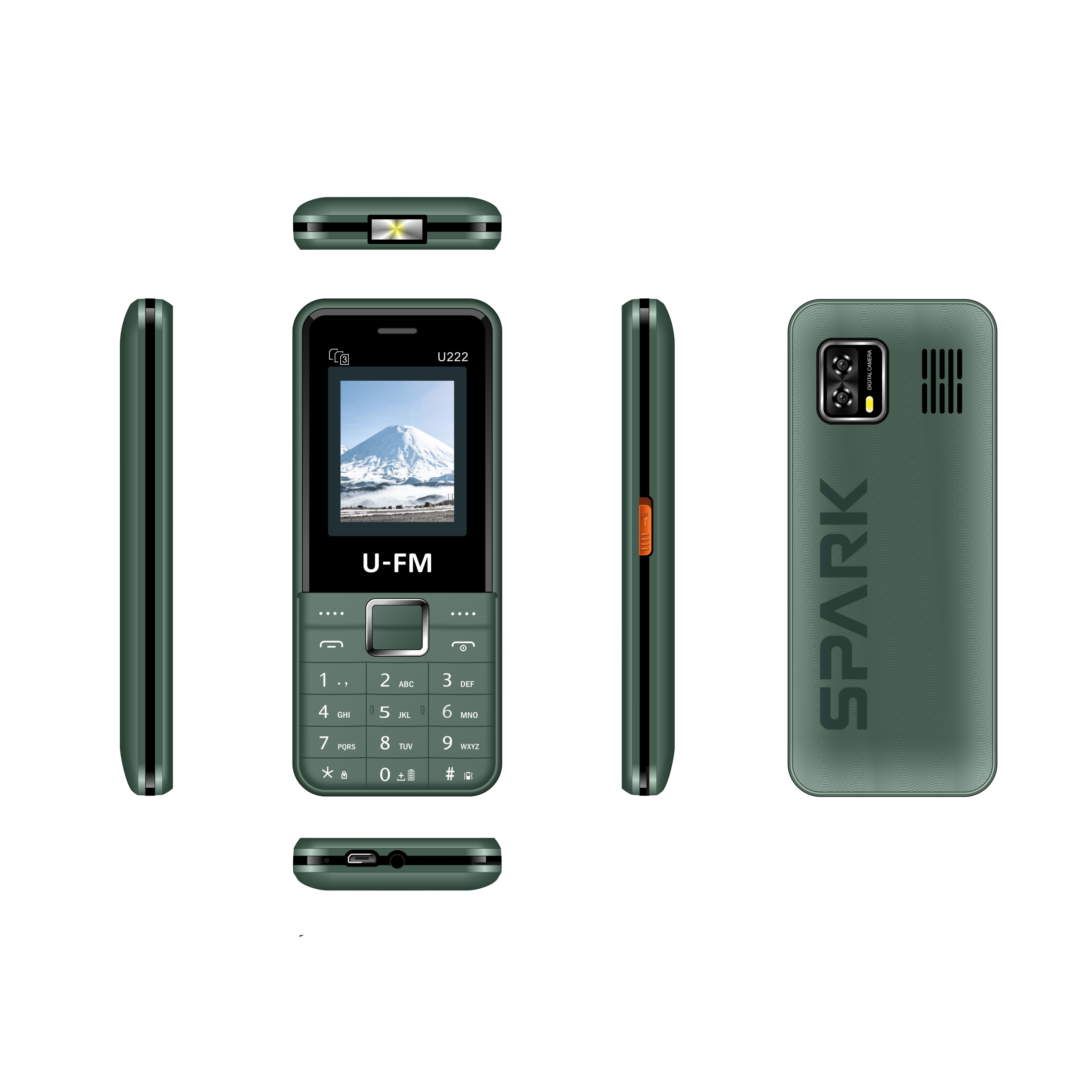 U-FM 222 With Camera Low Price Phones From China Cheapest Mobile Phone