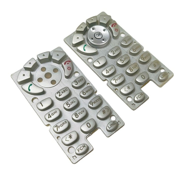Nice Price Custom Silicone Rubber Keypad Control Keyboards membrane switch panel & silicone push button for mobile phone