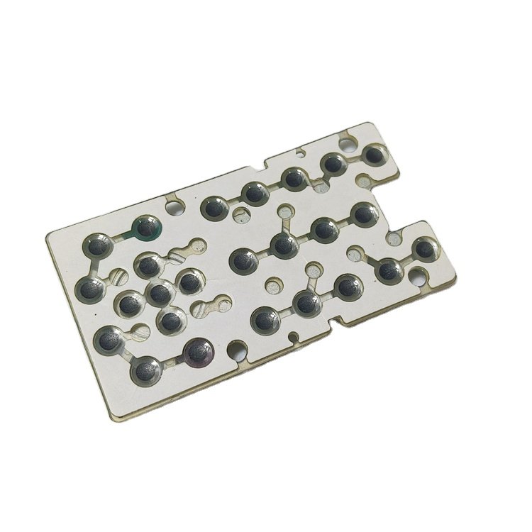 Nice Price Custom Silicone Rubber Keypad Control Keyboards membrane switch panel & silicone push button for mobile phone