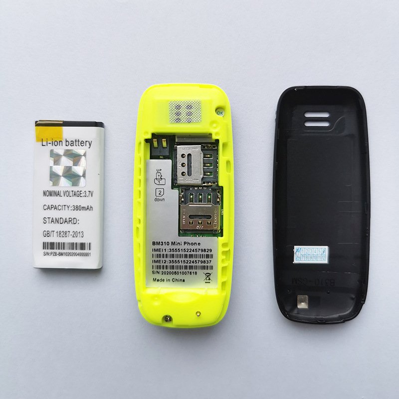 BM310 Cross border Foreign Trade Non Smart Small Phone Wireless Bluetooth Mini Dual Card Dual Standby Student Function Phone