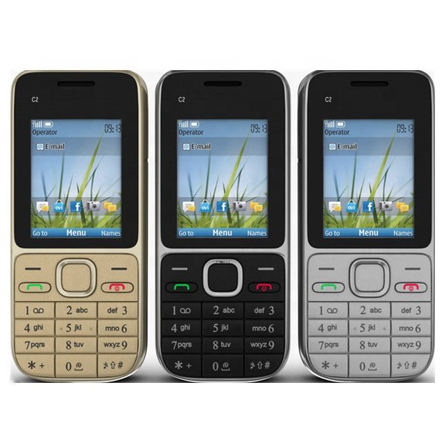 Very cheap mobile phones in china C2-01 handset Russian Arabic Hebrew keyboard phone
