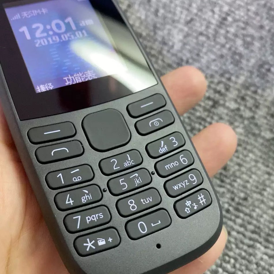 Wholesale Cheap used mobile phones For Nokia 105 2022 feature phone GSM 2SIM 106 125 110 216 keypad Bar cellphone