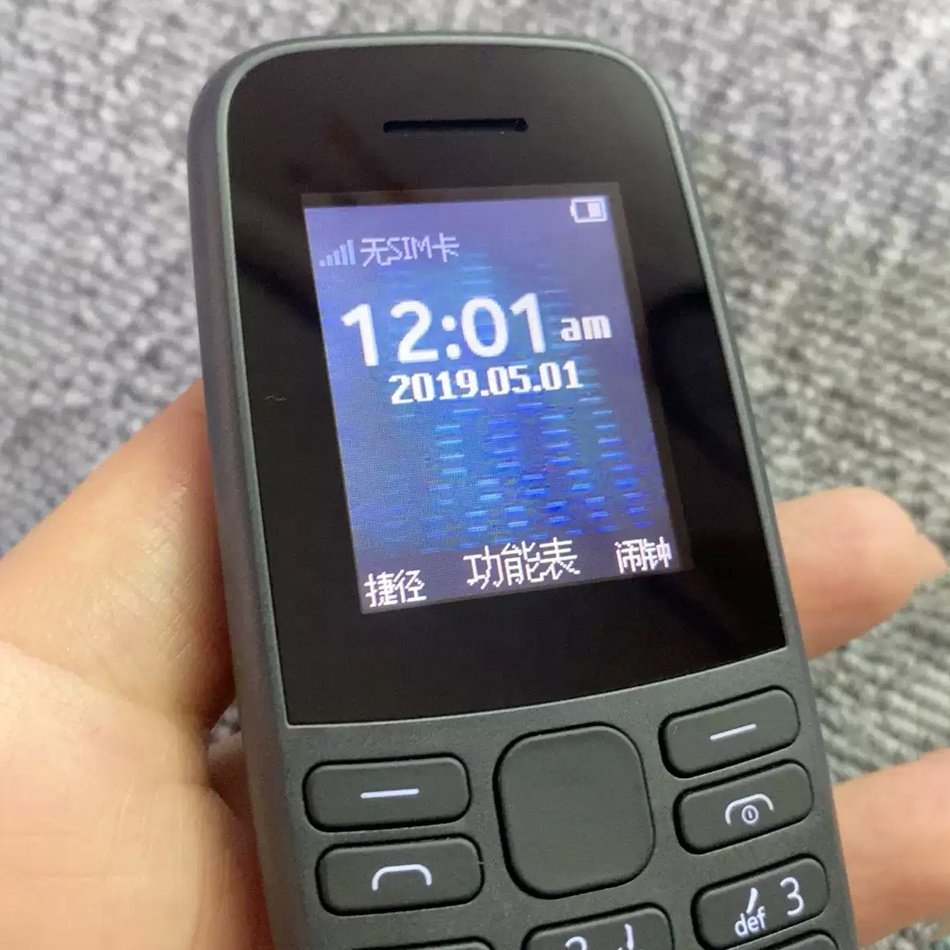 Wholesale Cheap used mobile phones For Nokia 105 2022 feature phone GSM 2SIM 106 125 110 216 keypad Bar cellphone