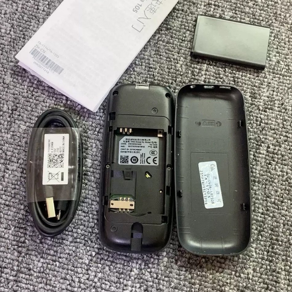 Wholesale Cheap used mobile phones For Nokia 105 2022 feature phone GSM 2SIM 106 125 110 216 keypad Bar cellphone