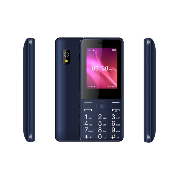 OEM ODM 2.4 Inch Screen 4g Keypad Features Phone Dual Sim Cards Good Quality Unlocked Mobile Phone