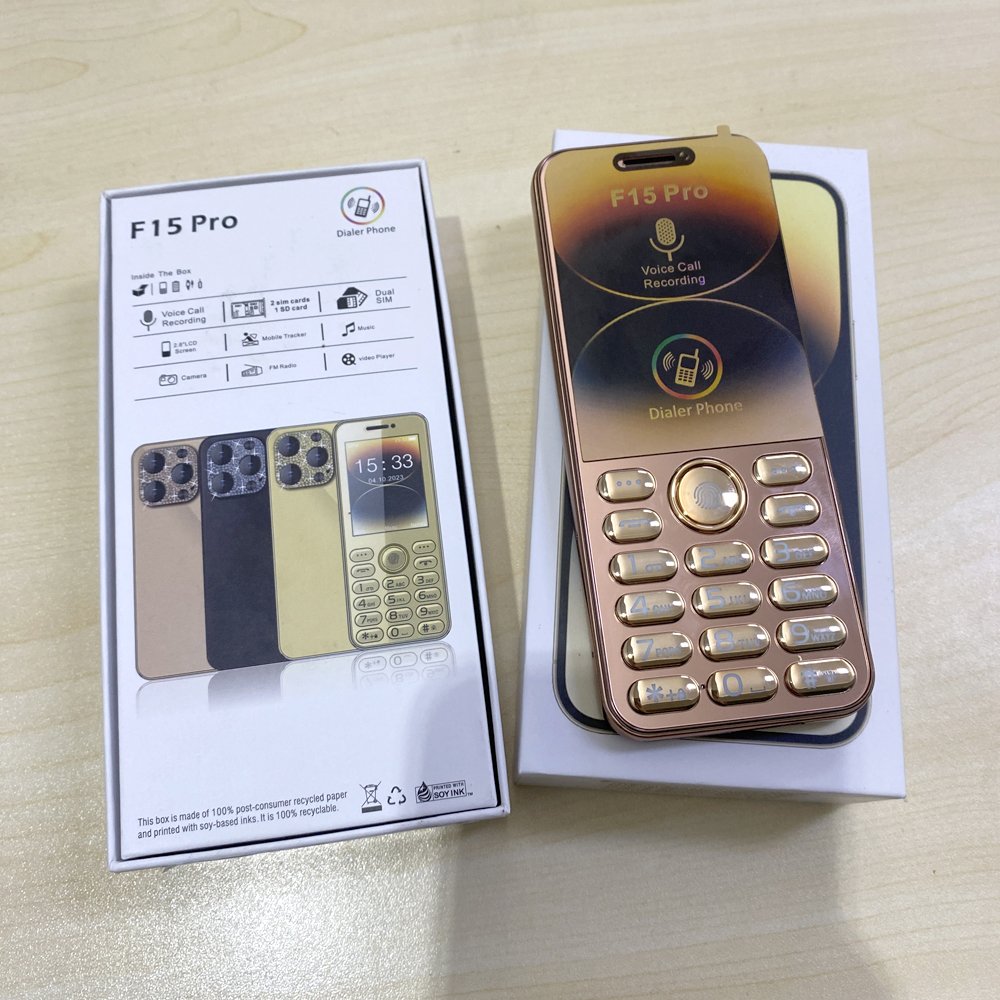 F15 Pro 2.8inch GSM keypad phone New product 2SIM Cheap Spot hot Unlock Bar Feature mobile phone