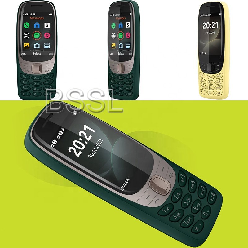  feature phone 6310 for nokia 2g GSM keypad cellphone network 2 sim with camera low price function mobile phone
