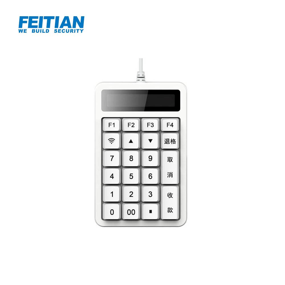 Desktop Mobile Phone Screen Barcode Scanner for Mobile Payment E62 - F13 with Keypad