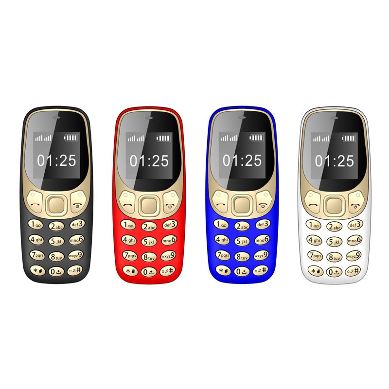 BM10 plus Multinational Language Foreign Language Mini Phone Dual Card Dual Standby Camera Bluetooth Function Phone