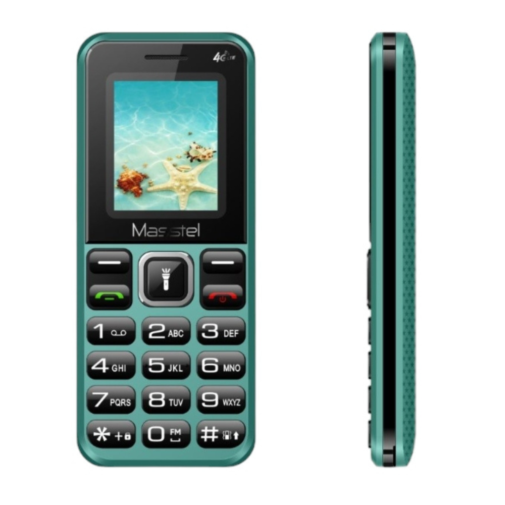 Customized Service Feature Phone Masstel izi 16 1.77'' Dual SIM Card 128GB Memory Card Low Price Mobile Phone for Senior People