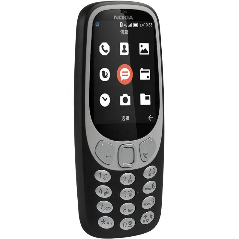 Feature Mobile Phone For Nokia 3310 4g Gsm Non Smartphone Direct Board Button Elderly Function 1200mah Keyboard Used Phones
