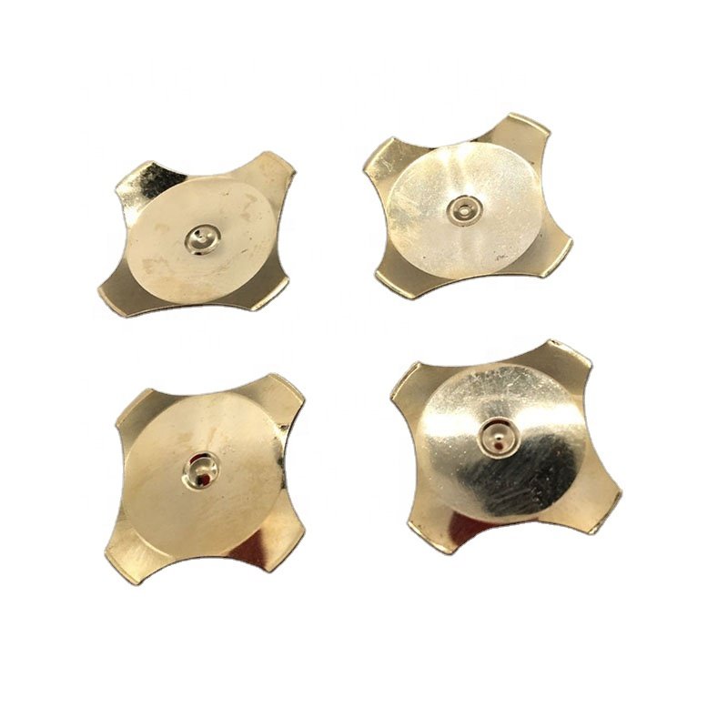 Gold Plating Diameter from 5mm to 20mm Existing stocks of 4 legged metal dome for keypad switch