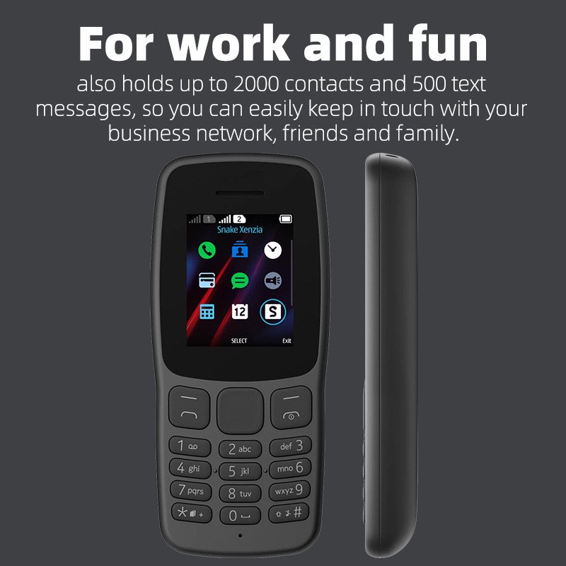 2024 Low End Phone 106 Bar Feature Phone Wholesale Cheap 105 150 110 130 125 216 Keypad Mobile Phones Single head