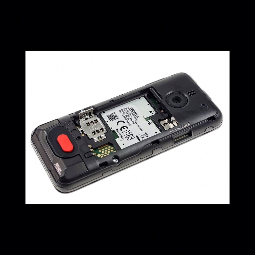 Dual SIM Arabic Original CellPhone Russian Keypad Mobile Phone Fit for Nokia 206 208
