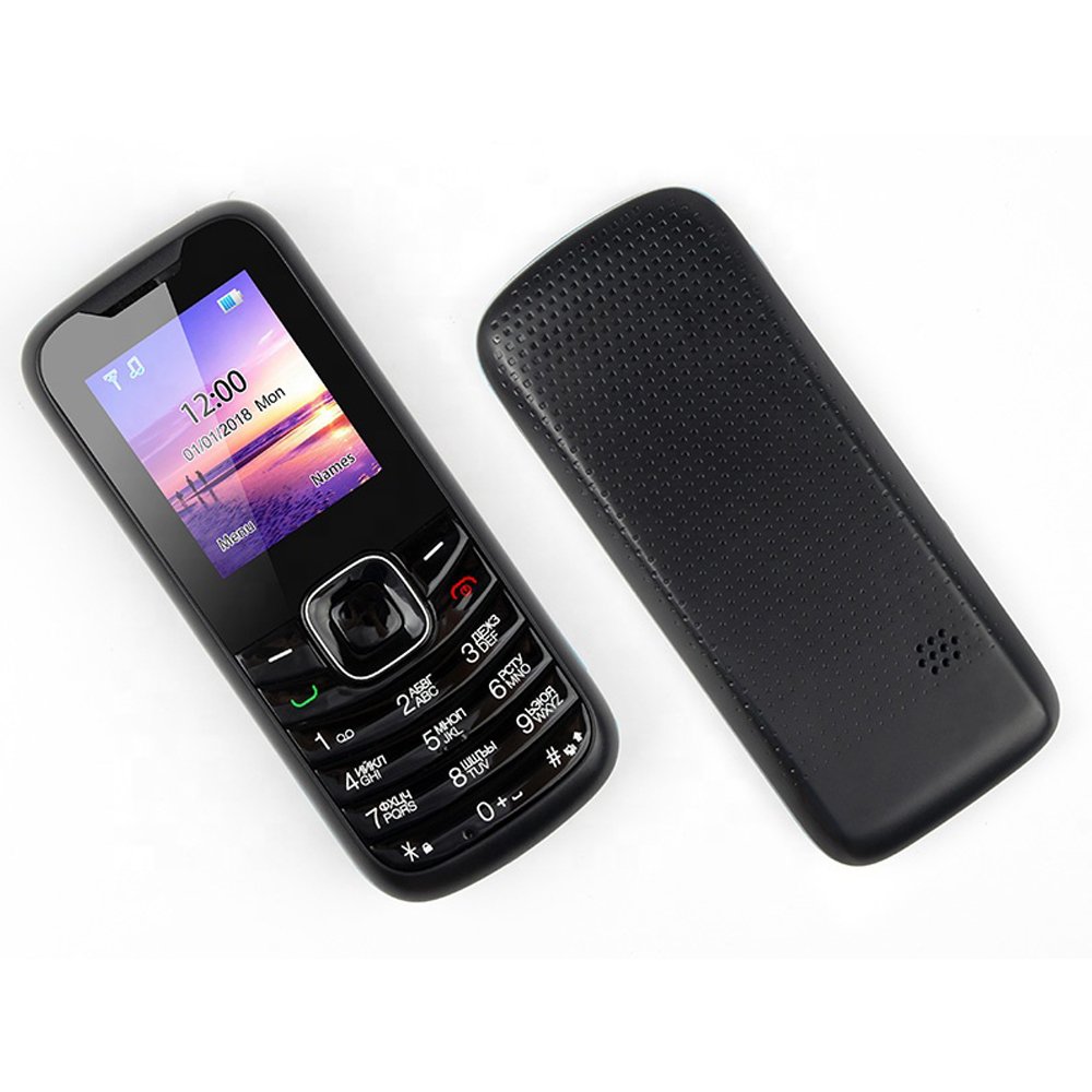 New cell phone 1.77 Inch Dual SIM Card Bar 3G 4G Feature Keypad Phone MC6009