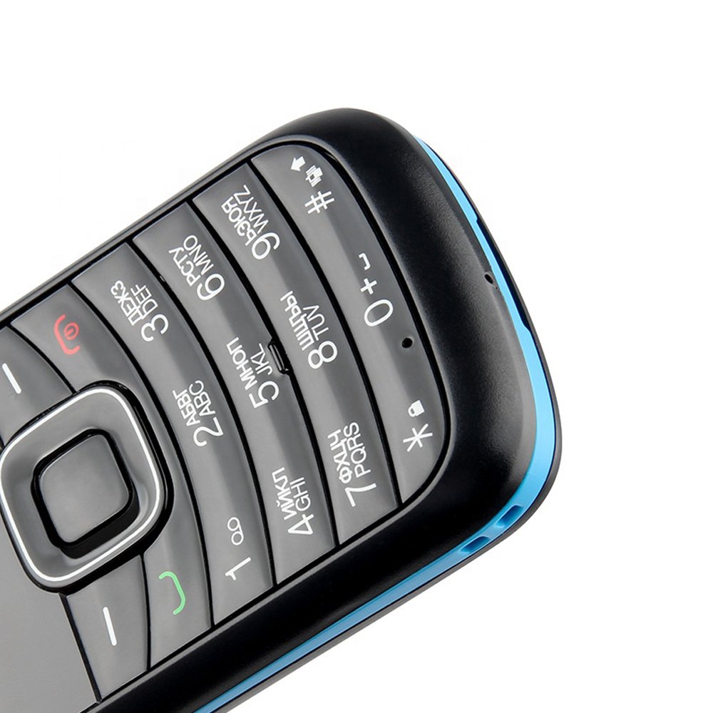 New cell phone 1.77 Inch Dual SIM Card Bar 3G 4G Feature Keypad Phone MC6009
