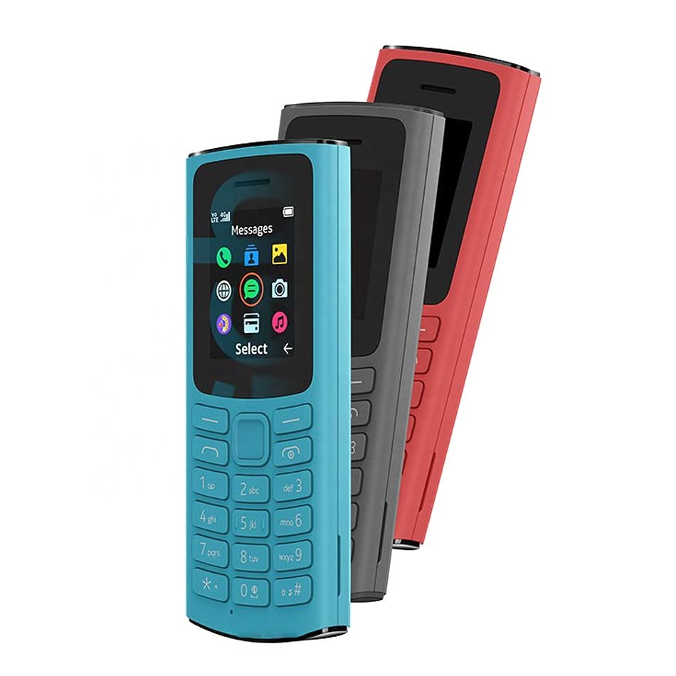 Cheap feature phone Original For Nokia 105 2021 keypad cellphone Dual SIM 150 106 110 125 216 used Bar mobile phones
