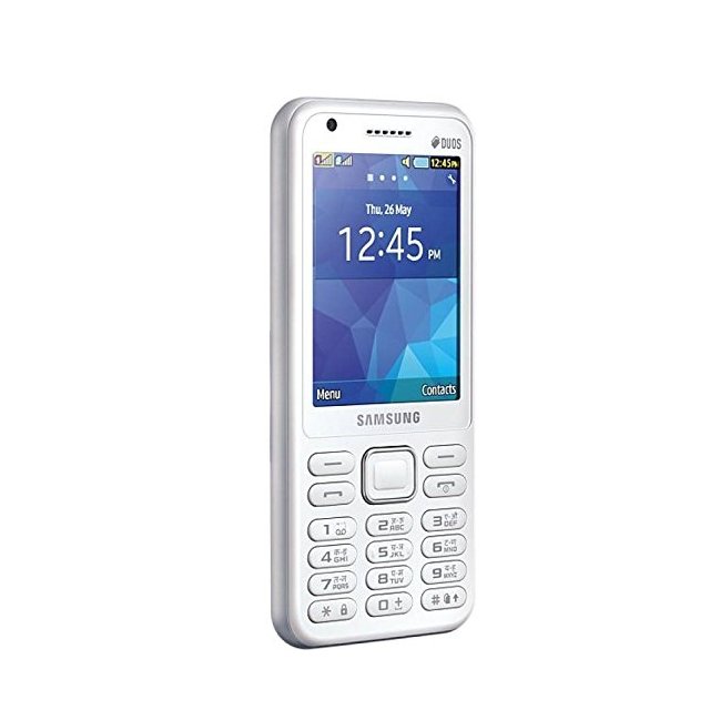 second-hand mobile phone for SAMSUNG B355E(2012 VERSION)used 2g dual-sim card keyboard cheap original bar feature cellphone