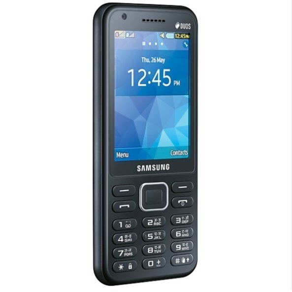 second-hand mobile phone for SAMSUNG B355E(2012 VERSION)used 2g dual-sim card keyboard cheap original bar feature cellphone