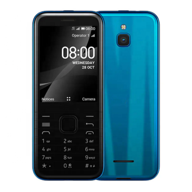 For Nokia 8000 4G Factory Unlocked Original Simple Super Cheap Classic Bar Unlocked Mobile Cell Phone By Post