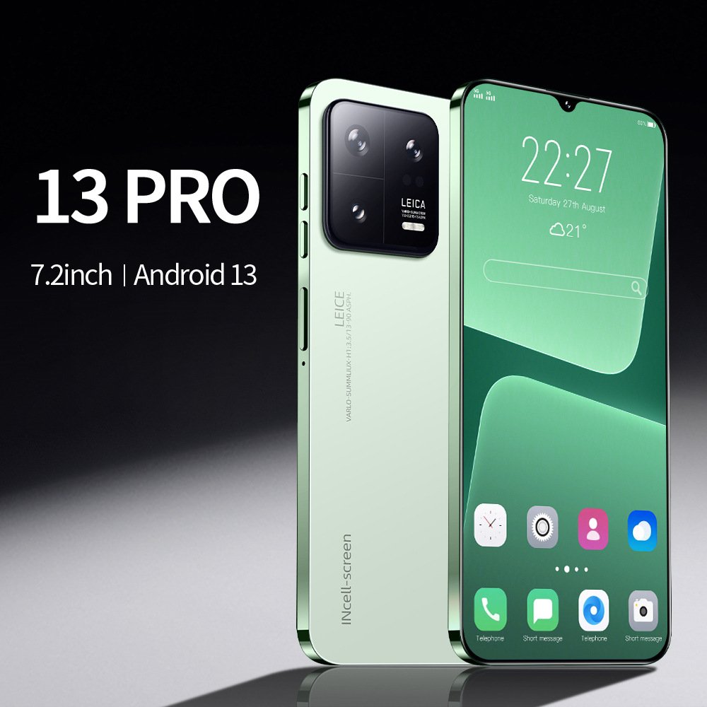 Cross-border smart phone manufacturers wholesale M13 7.2 inches 8 million pixels 2+16 Android 8.1 all-in-one machine