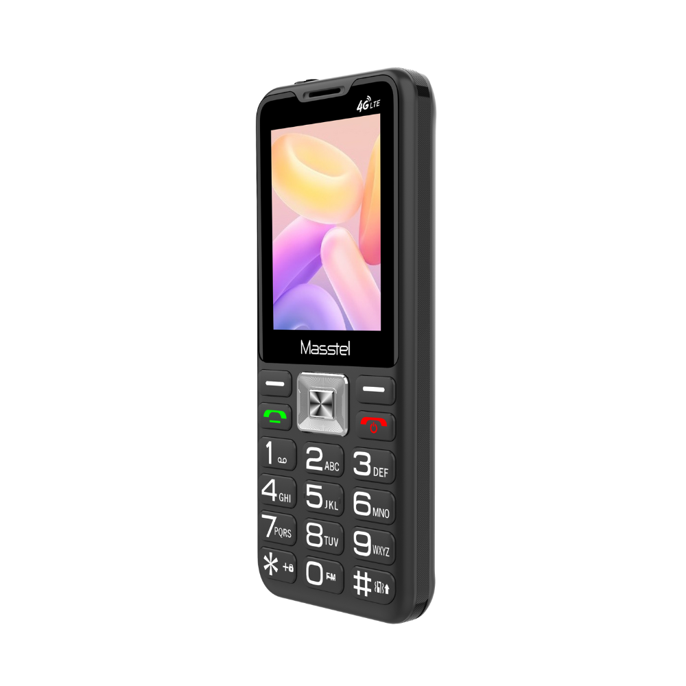 Customized Service Masstel izi T6 4G Feature Phone 2.4" VoLTE Dual SIM Card Keypad Mobile Phone Made in Vietnam