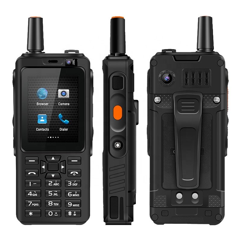 2.4 Inch touch screen 4G LTE POC Walkie Talkie IP65 Waterproof Big battery Alps F40 qwerty keypad android mobile phone