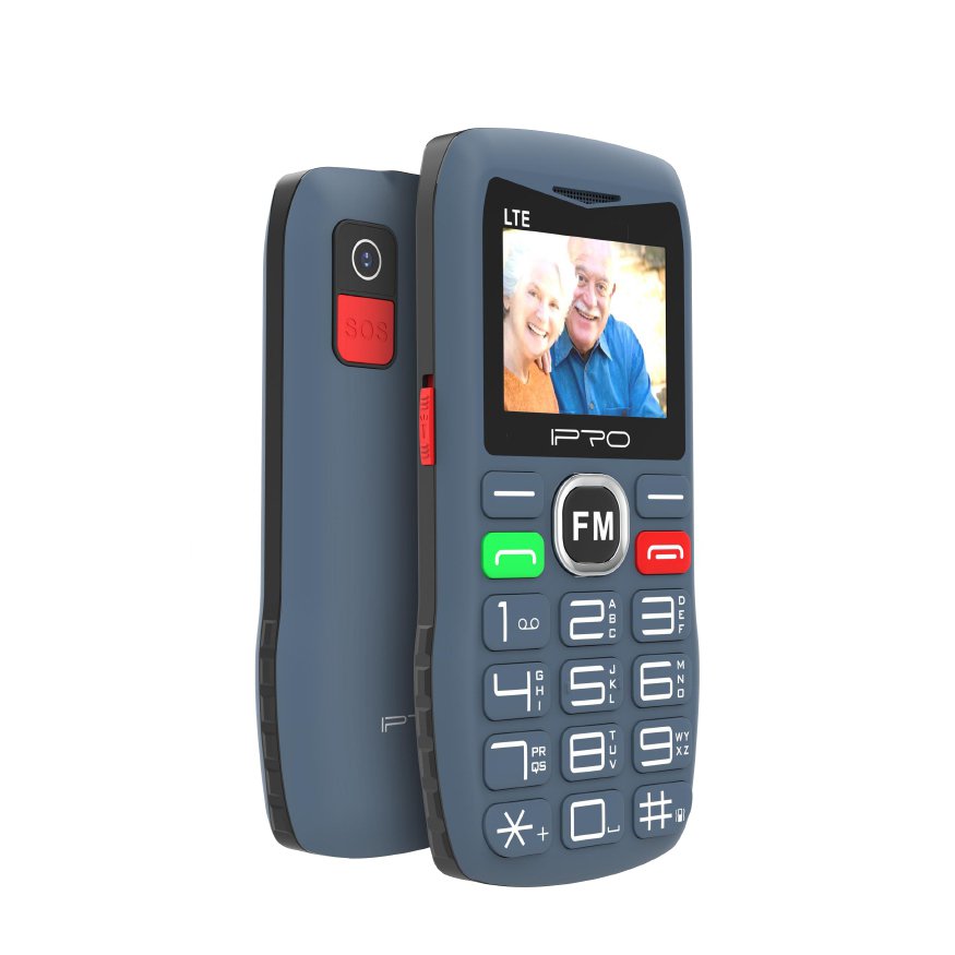 Big Button Big Font CellPhone SOS Mobile Phone Bar 2G Keypad Feature Seniors phone Dual SIM For Elderly
