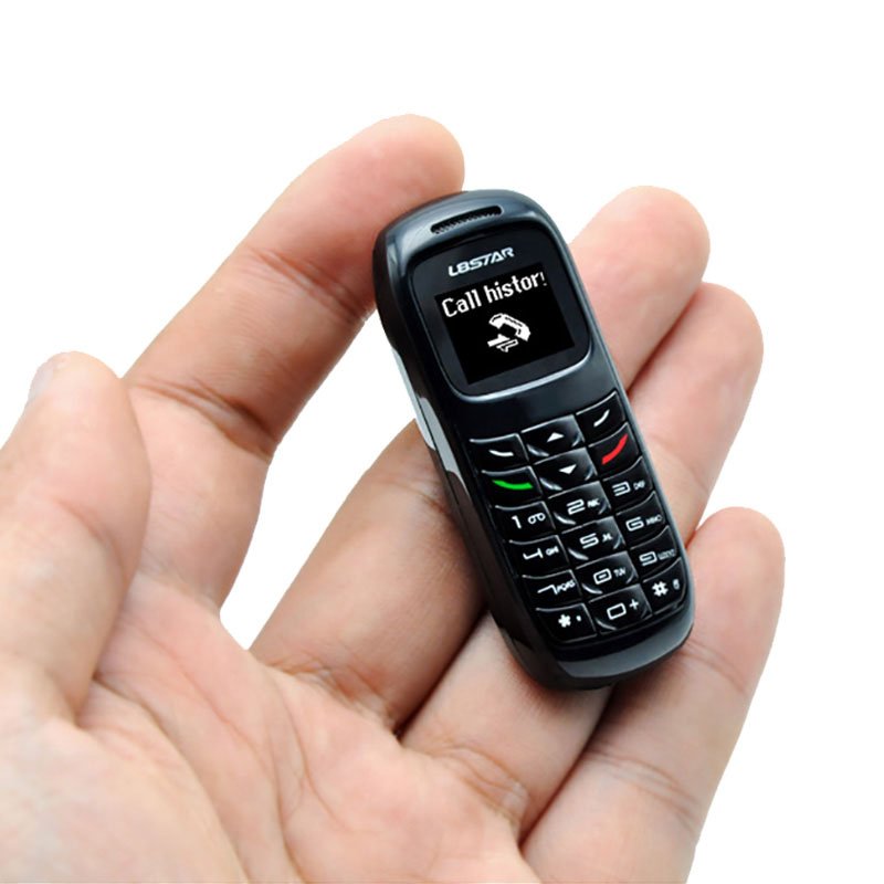L8STAR BM70 0.66 inch OLED Screen Single 2G SIM Card BT Dialer Play Music Mini Phone With Ear Hooks