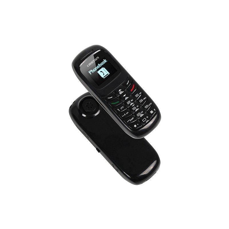 L8STAR BM70 0.66 inch OLED Screen Single 2G SIM Card BT Dialer Play Music Mini Phone With Ear Hooks