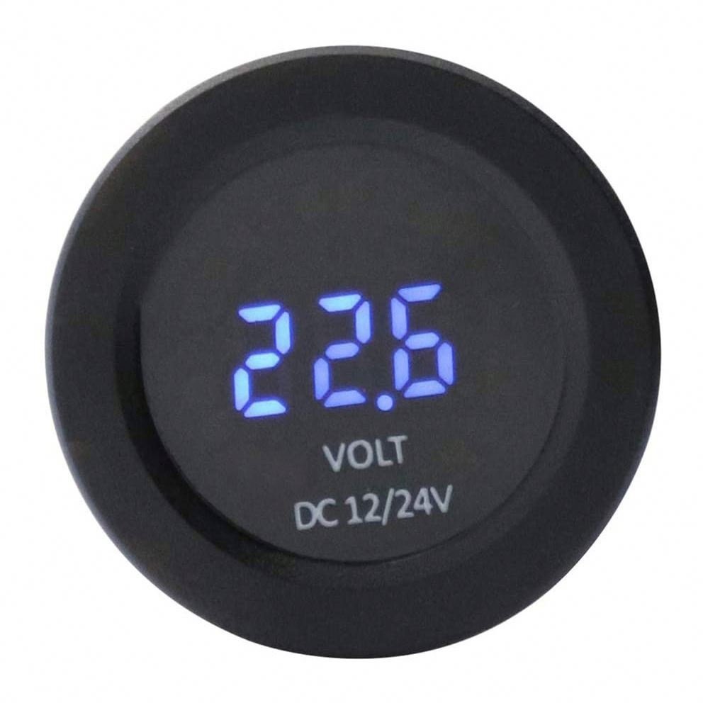 Color Screen voltage with honey device indicator modified car voltage test digital display three-position IP65 Waterproof grade