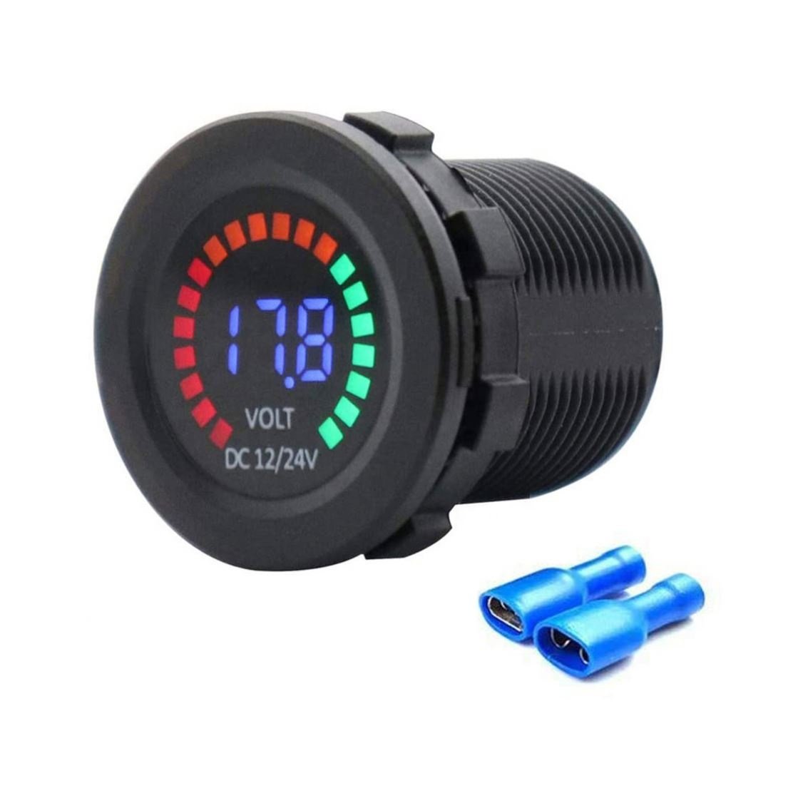Color Screen voltage with honey device indicator modified car voltage test digital display three-position IP65 Waterproof grade