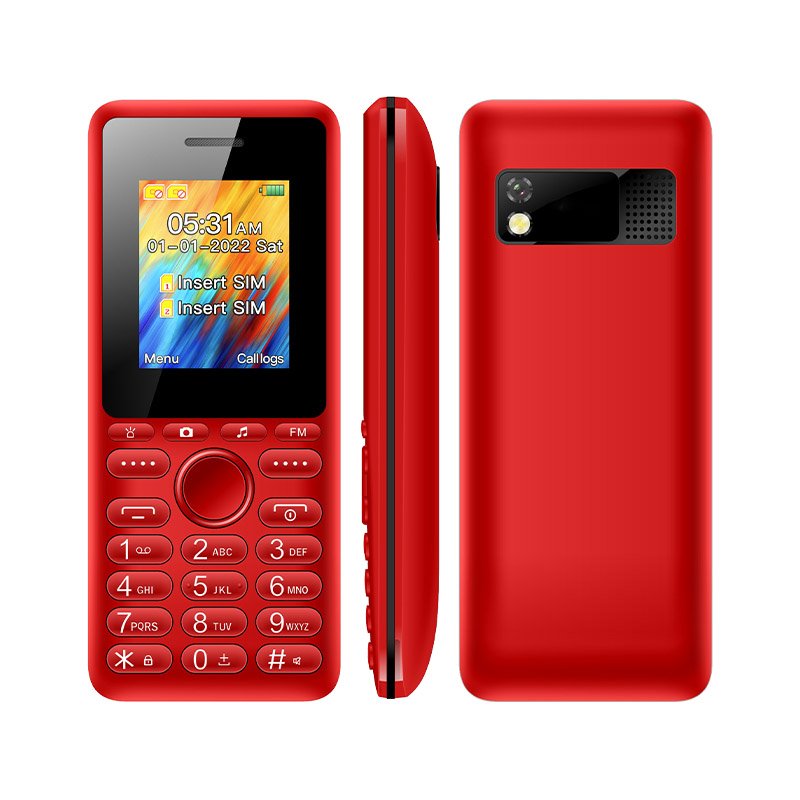 FD004 Cheap OEM Telephone 1.77 Inch keypad Dual SIM 800mAh Feature Mobile Phone 2G/3G/4G Volte Keypad Cell Phone