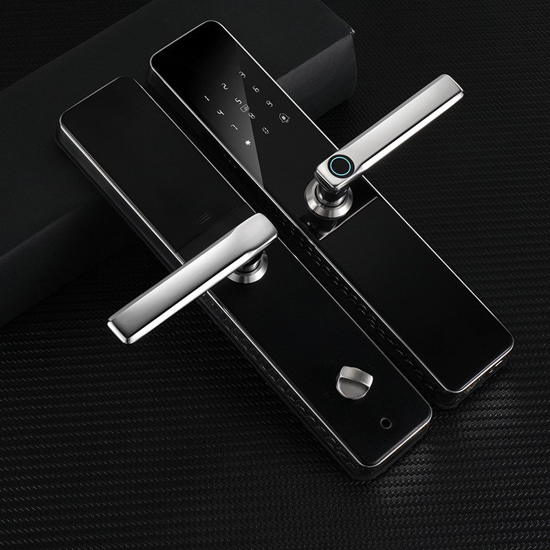 HFSecurity Free SDK APP Android Fingerprint Card Keypad Wireless Digital Keyless Entry Smart Door Lock LB02