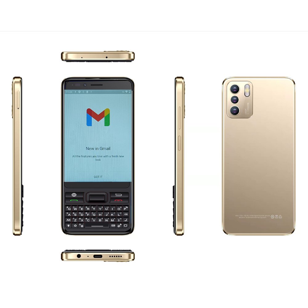 Oem Full Qwerty Keyboard Phone Dual Sim Smart 4G Keypad Android Qwerty Mobile Phones