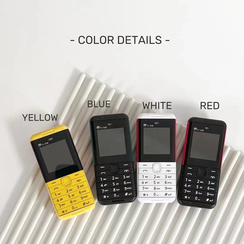 Cross-border mobile BM5310 GSM 3 card mini student bar button non-smartphone small mobile phone