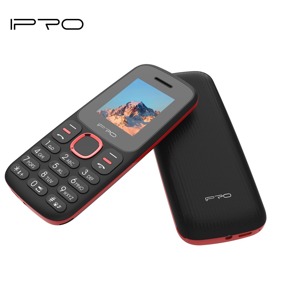 Wholesale cheap 2G Classic Bar unlocked original phone IPRO A7mini 1.77 inch dual SIM feature phone