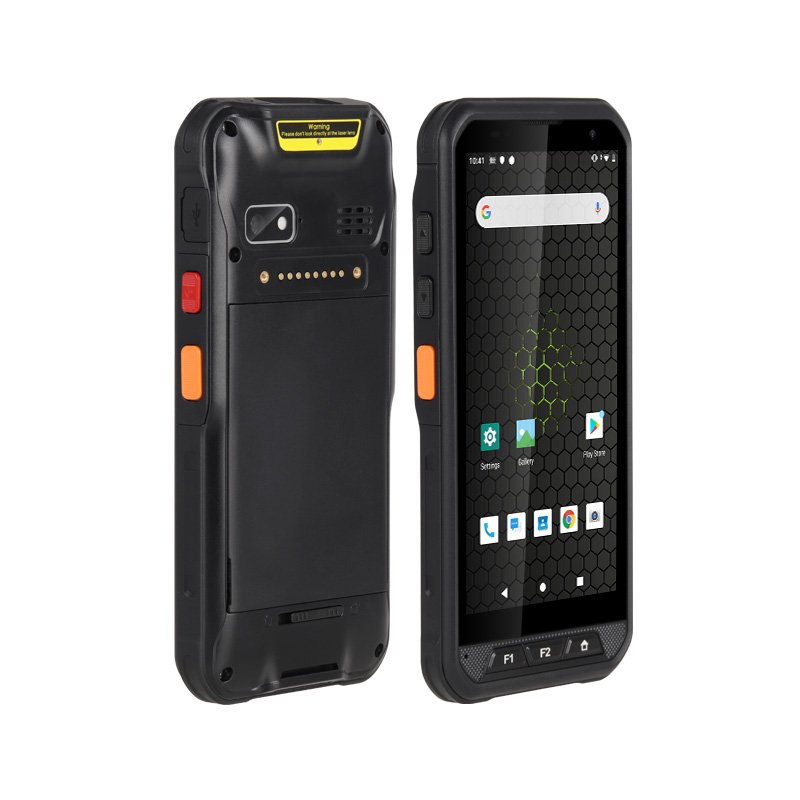 UNIWA V9S 5.7 Inch Handheld Android Rfid Mobile Phone Barcod Scanner And Reader And Writer Inventory Data Collector Computer