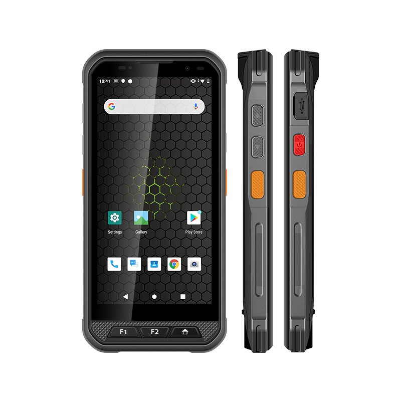 UNIWA V9S 5.7 Inch Handheld Android Rfid Mobile Phone Barcod Scanner And Reader And Writer Inventory Data Collector Computer