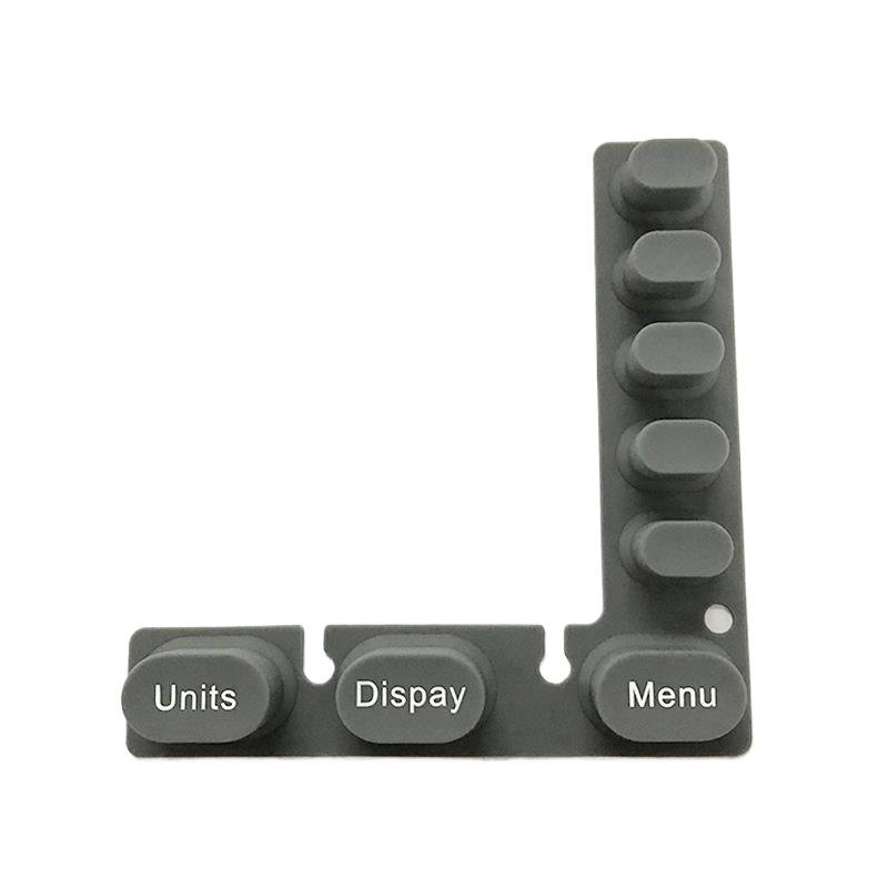 Control Usb Construction Lcd Button Phone Toy Keypads Chemical-Resistant With Flexible Printing Remote Material Rubber Keypads
