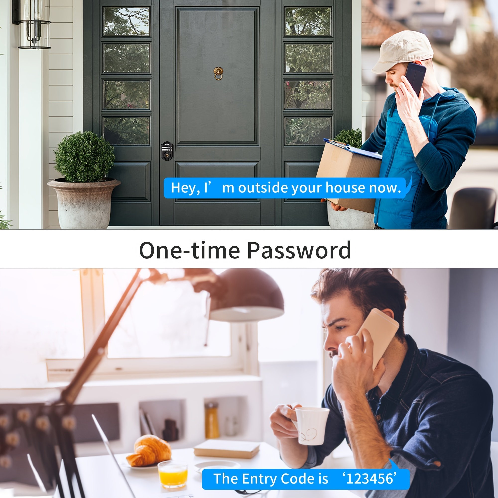 NeweKey Ttlock APP Fingerprint WiFi App Smart Door Lock Mobile Phone Digital Fingerprint Smart Door lock