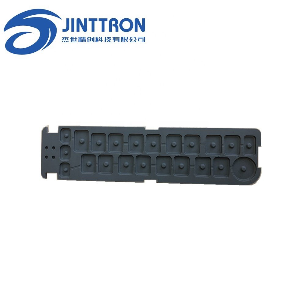 Electronic Rubber Conductive Silicone Button Keypad for program equipment remote control