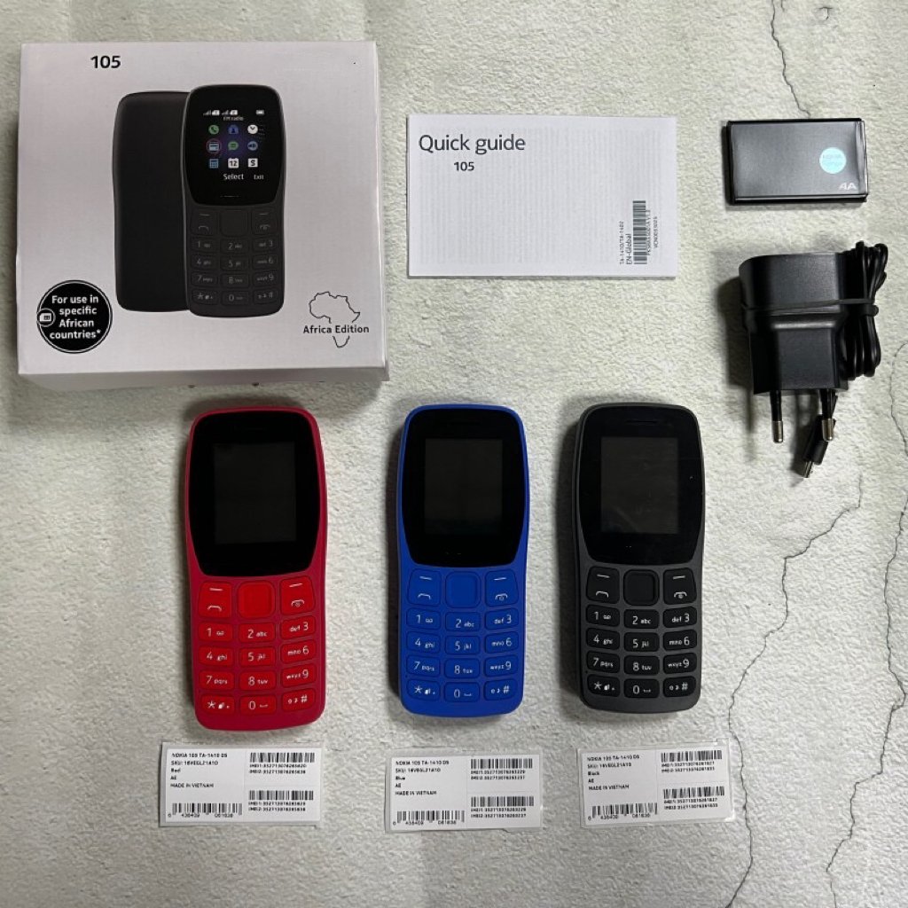 105(2022 version) 2g keypad mobile phone Dual sim card standby keyboard feature phone