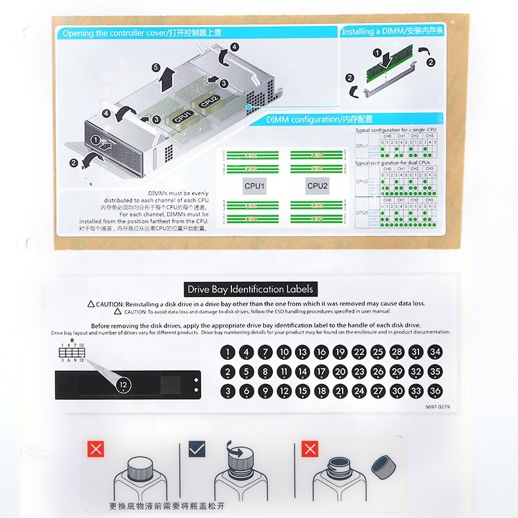 Custom Printing PMMA PET PC Label Stickers Membrane Keypad Front Control Panel Keypad Graphic Polyester Overlay