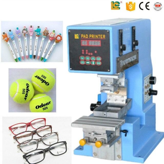 Mini Sealed Ink Cups 1 Color Pad Printing Machine For Plastic Cup