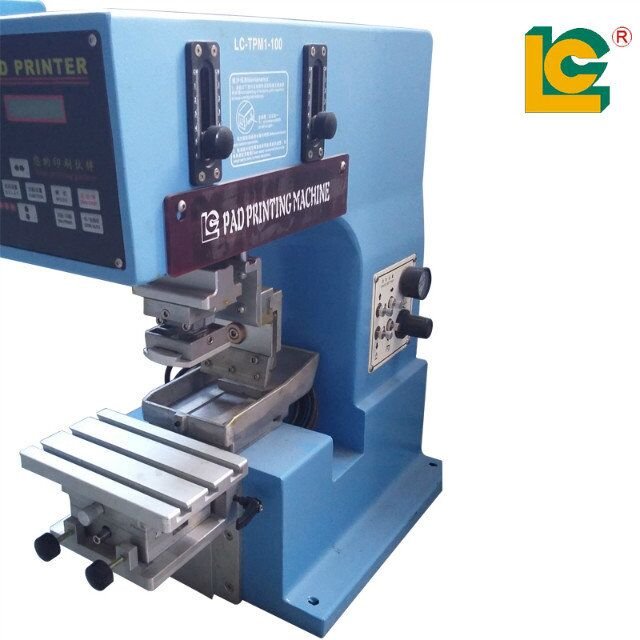 Mini Sealed Ink Cups 1 Color Pad Printing Machine For Plastic Cup