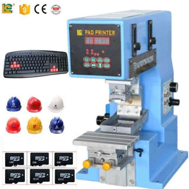 Mini Sealed Ink Cups 1 Color Pad Printing Machine For Plastic Cup